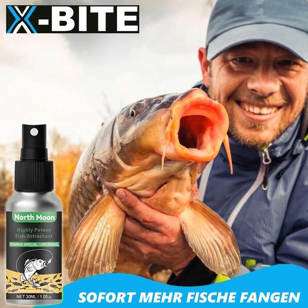 X-BITE Köderspray Fisch Lockstoff Spray Fischköder Lockmittel alle Fischarten