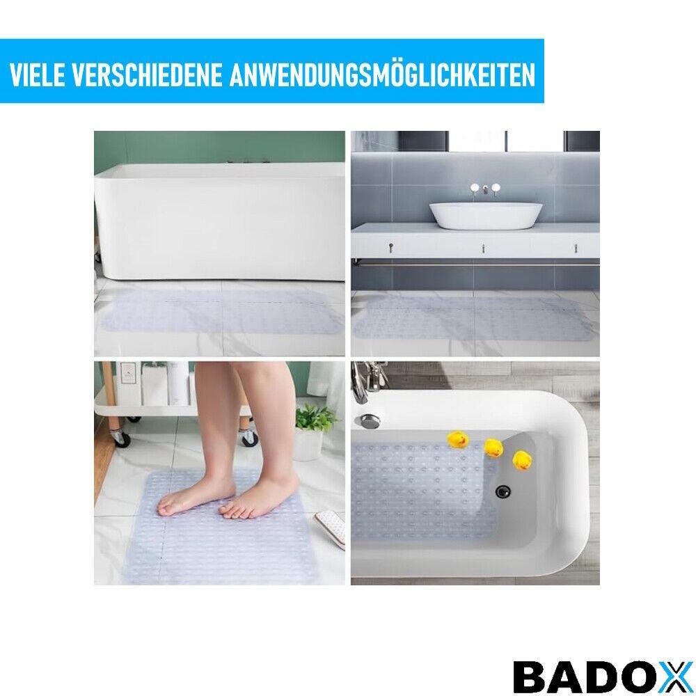 BADOX Badewannenmatte Duschmatte Matte Badewanneneinlage Rutschfest Duscheinlage