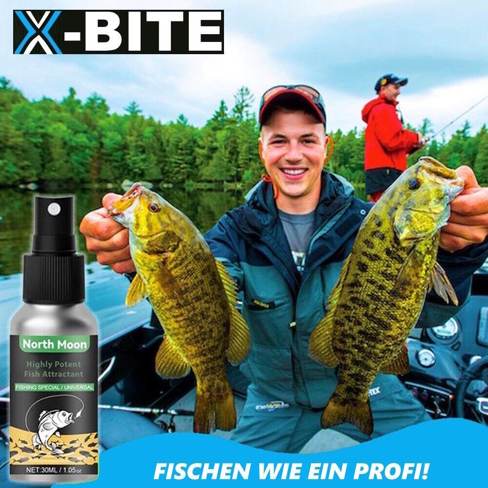 X-BITE Köderspray Fisch Lockstoff Spray Fischköder Lockmittel alle Fischarten