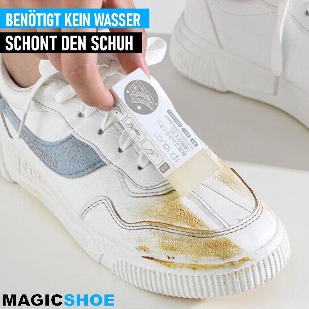 MAGICSHOE Schuhreiniger Schuh Radiergummi Radierer Schmutzradierer Sneaker Weiß