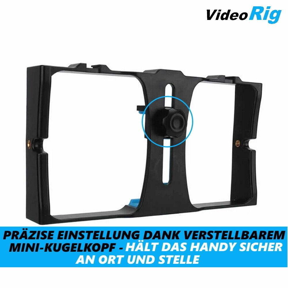 VIDEORIG Smartphone Stabilisator Videos & Fotografie Filmerstellung Videomaker