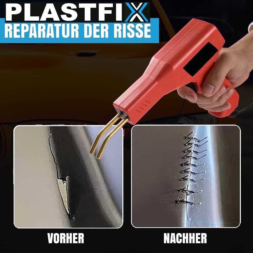 PLASTFIX Kunststoff Schweißgerät Set Plastik Reparatur Auto schweißen Klammern