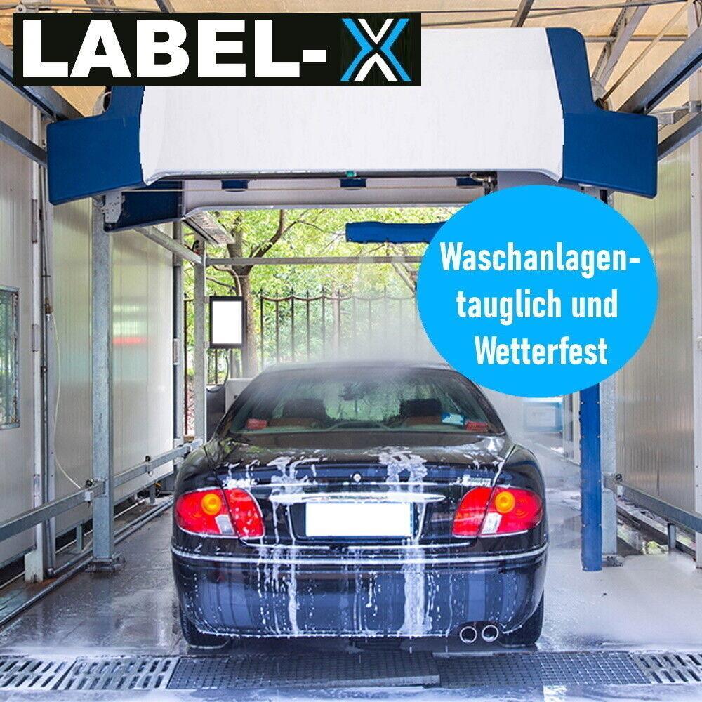 LABEL-X V8 Biturbo Schriftzug 3D Emblem Chrom G63 S63 SL63 CL63 C63 CLS63 AMG