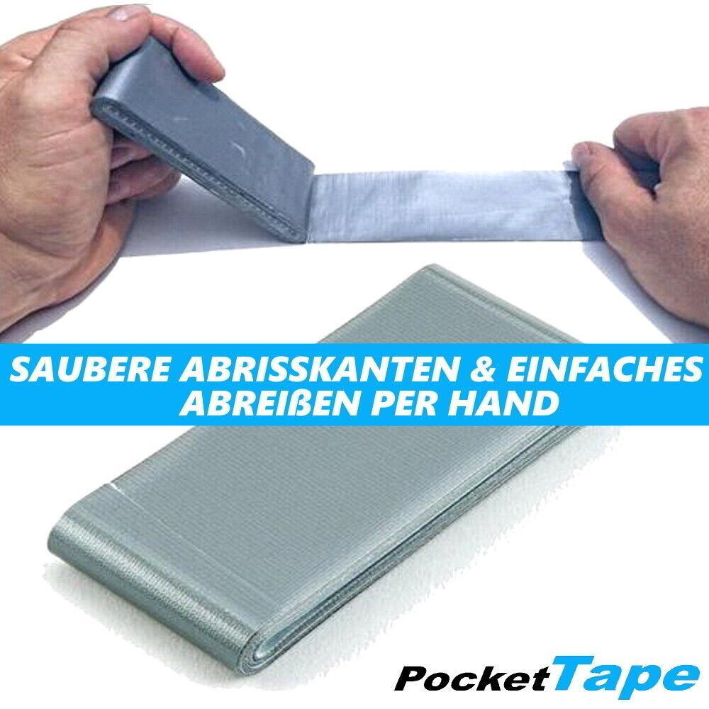 PocketTape Panzertape Panzerband Gewebeband Ducttape Reparaturband Gaffa Gaffer