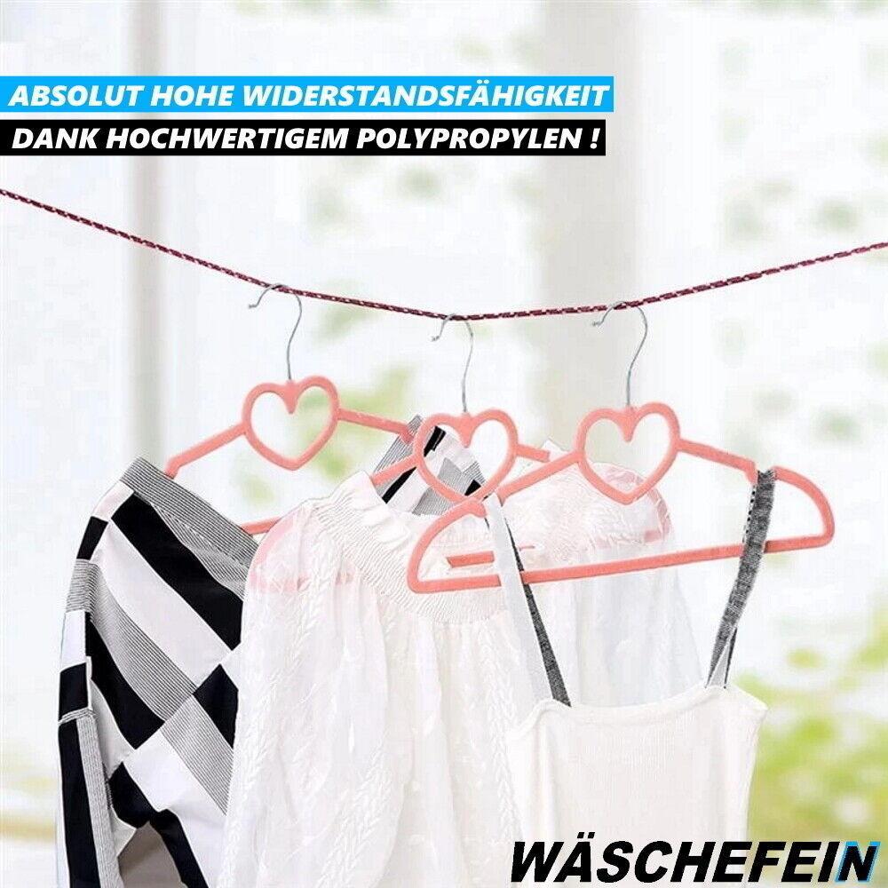 WÄSCHEFEIN Festmacherleine Polypropylenseil Tauwerk Flechtleine Spannseil 10m