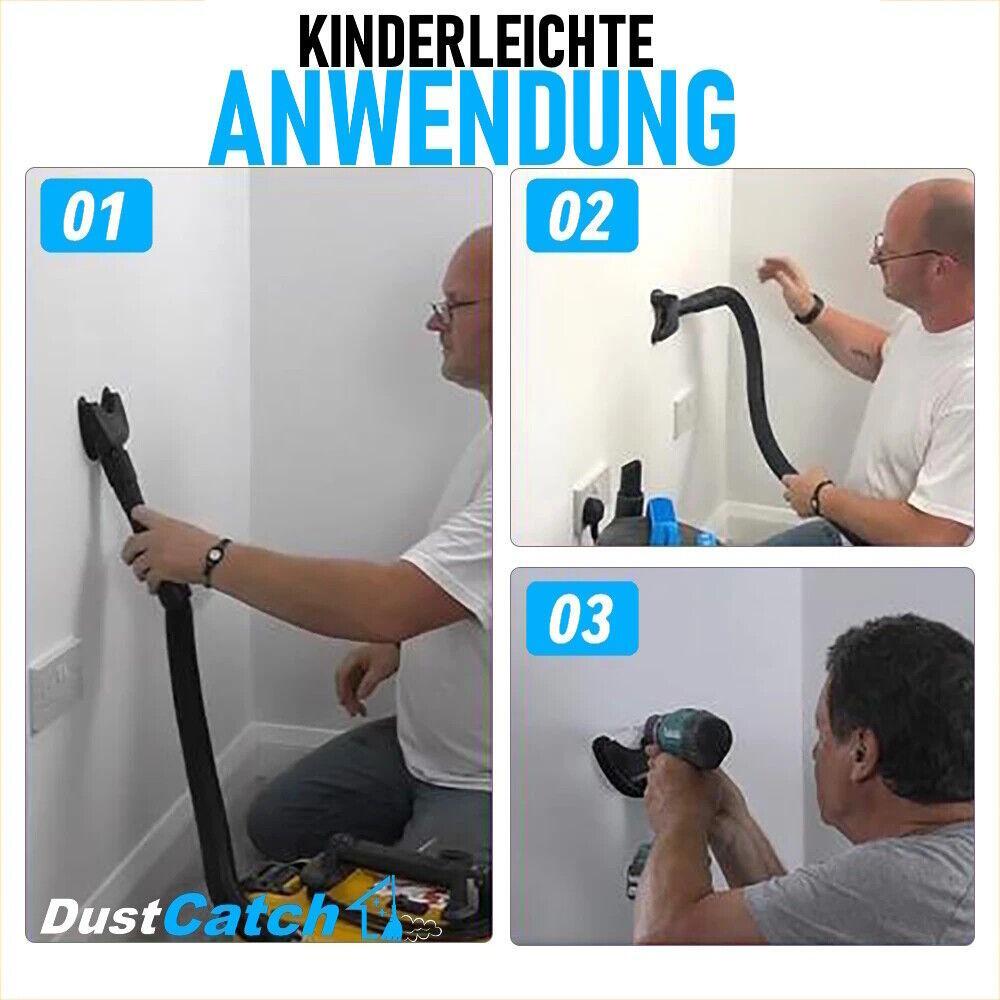 DUSTCATCH Staubsauger Bohrstaubfänger Aufsatz Universal Bohrmaschine Staubfänger