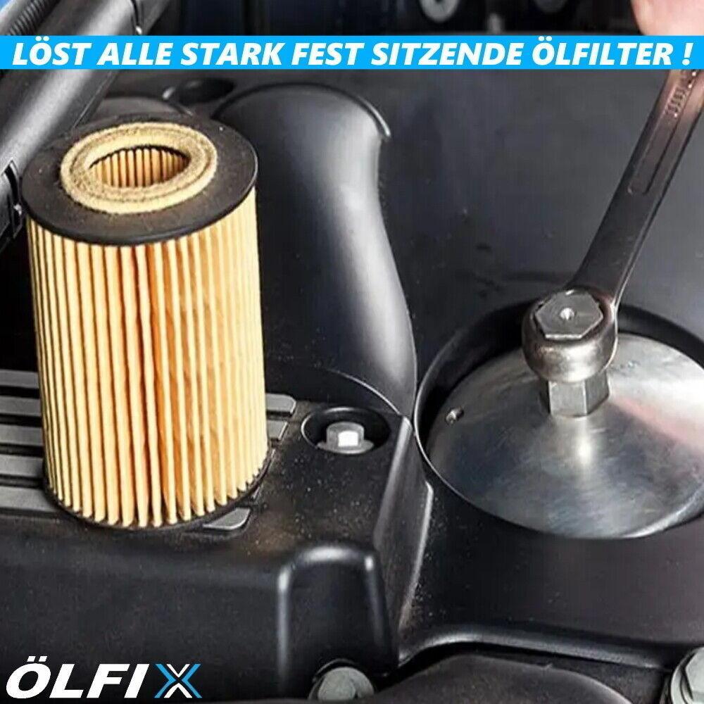 ÖLFIX Ölfilterschlüssel Bandschlüssel Ölfilter Werkzeug Universal Metall 60-110