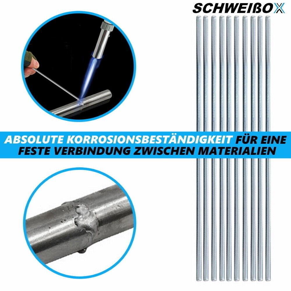 SCHWEIßOX Praktische Einfache Alu Schweissstäbe Schweissdraht Niedertemperatur