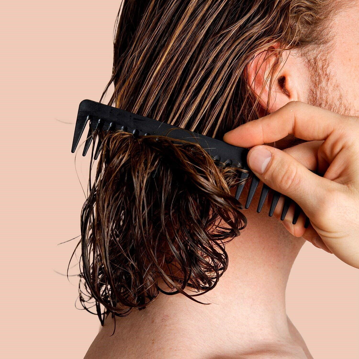 MAVURA Carbon Kamm Haarkamm Frisierkämme Profi Haar Styling Kämme [10er Set]