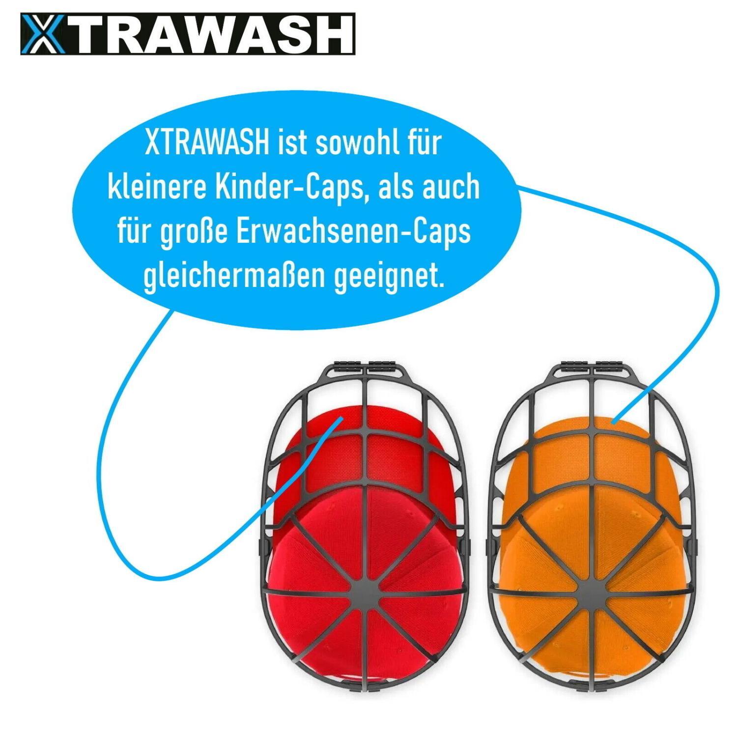 XTRAWASH Cap Washer Basecap Snapback Reiniger Cappy Cleaner Gestell alle Kappen