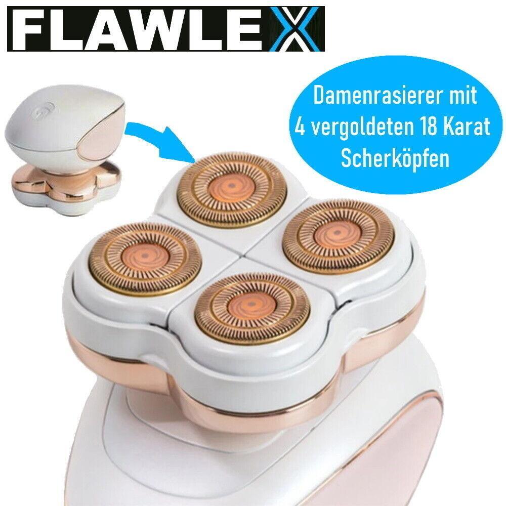 FLAWLEX Haarentferner Epilierer Körper Gesicht Beine Arme Flawless Body Shaver