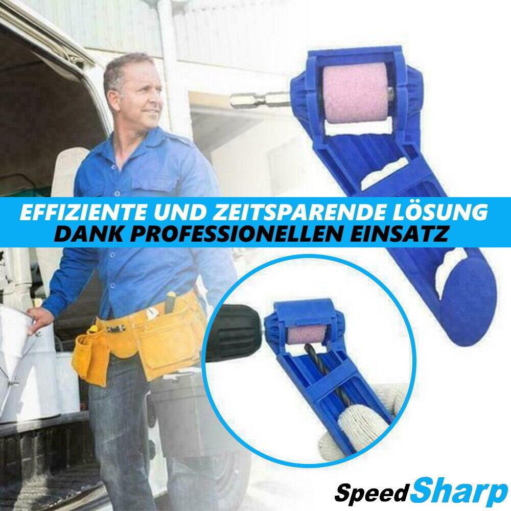 SpeedSharp Bohrerschärfer Bohrerschärfgerät Bohrerschleifgerät Schärfer Tragbar