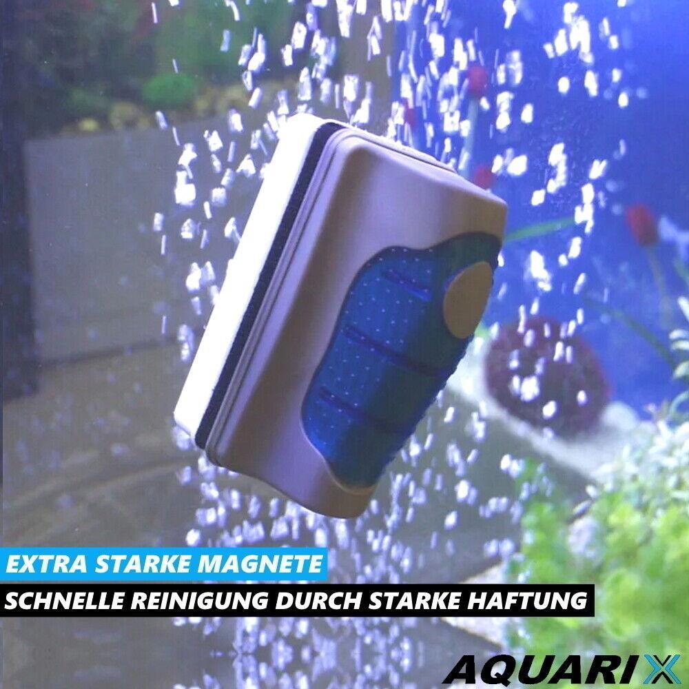 AQUARIX Scheibenreiniger Aquarium Algenmagnet Magnetreiniger schwimmend