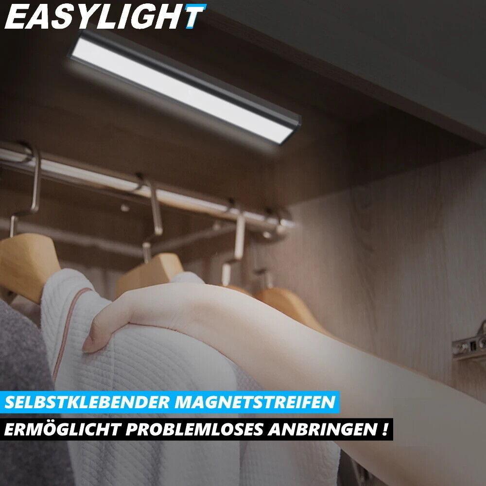 EASYLIGHT Schranklampe Unterbauleuchte Nachtlicht mit Bewegungsmelder Sensor