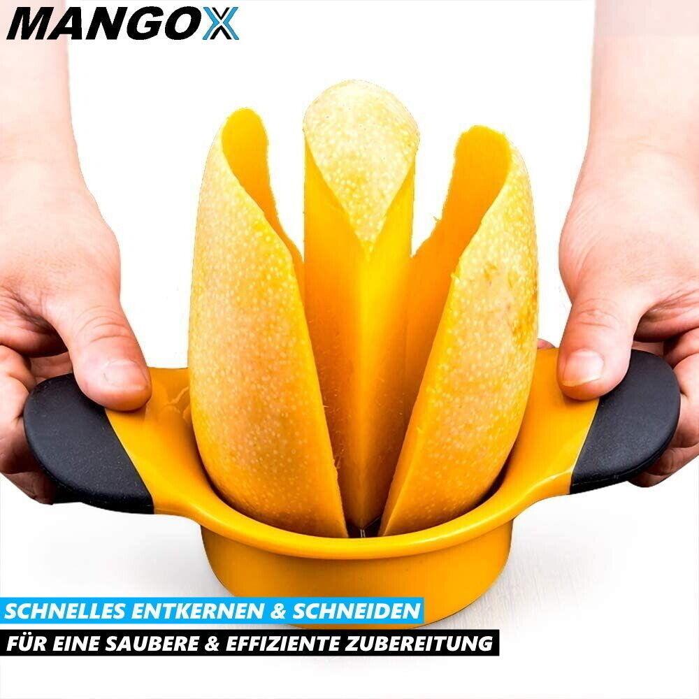 MANGOX Mango Slicer Mangoschneider Mangoentkerner Mangoschäler Mangoteiler