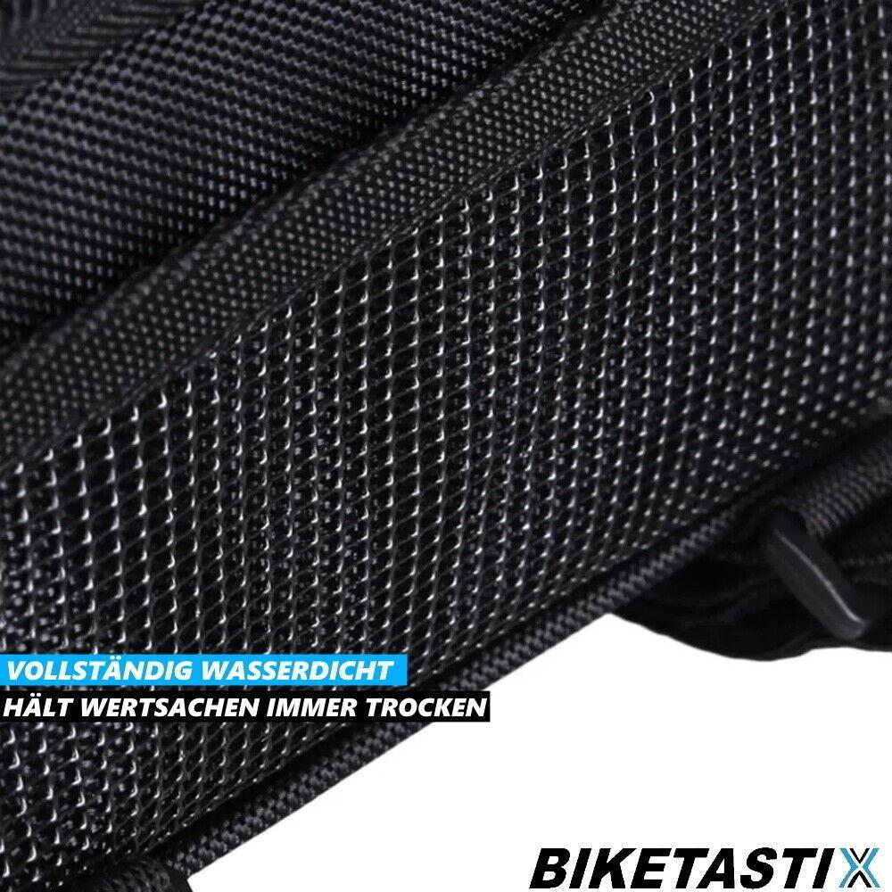 BIKETASTIX Fahrradtasche Rahmentasche Oberrohrtasche Handyhalter Wasserdicht