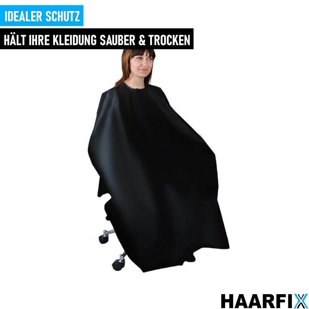 HAARFIX Friseurumhang Haarschneideumhang Frisörumhang Frisierumhang Friseur Cape
