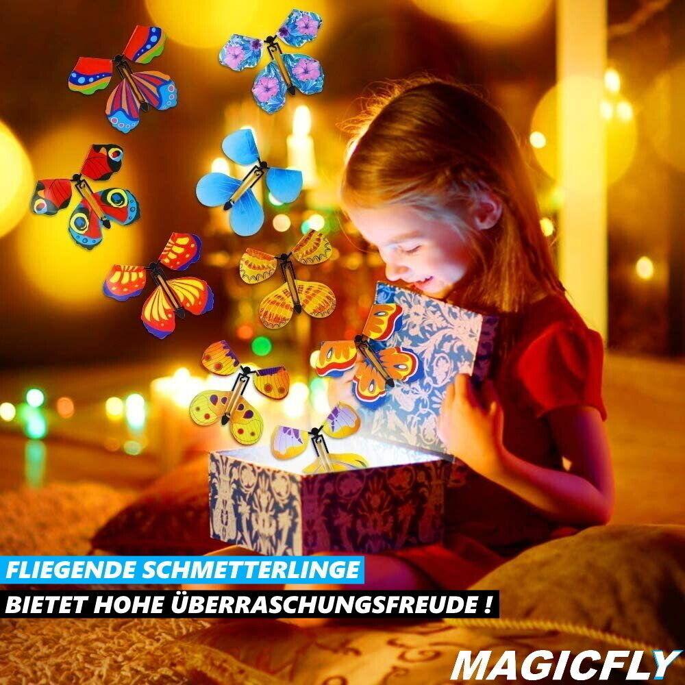 MAGICFLY Magische fliegende Schmetterlinge Giveaway Mitbringsel Geschenk 10Stk