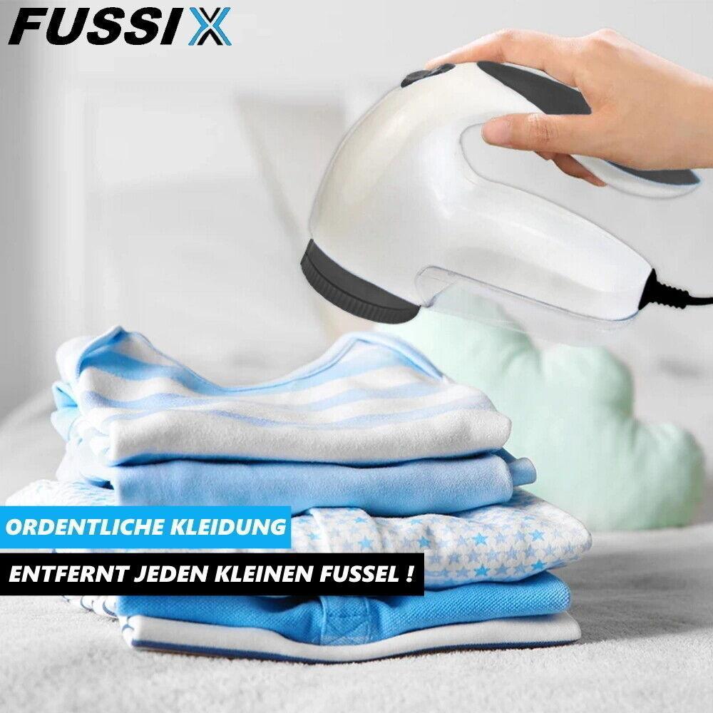 FUSSIX Fusselrasierer Fusselentferner Elektrische Fusselfräse m. Auffangbehälter