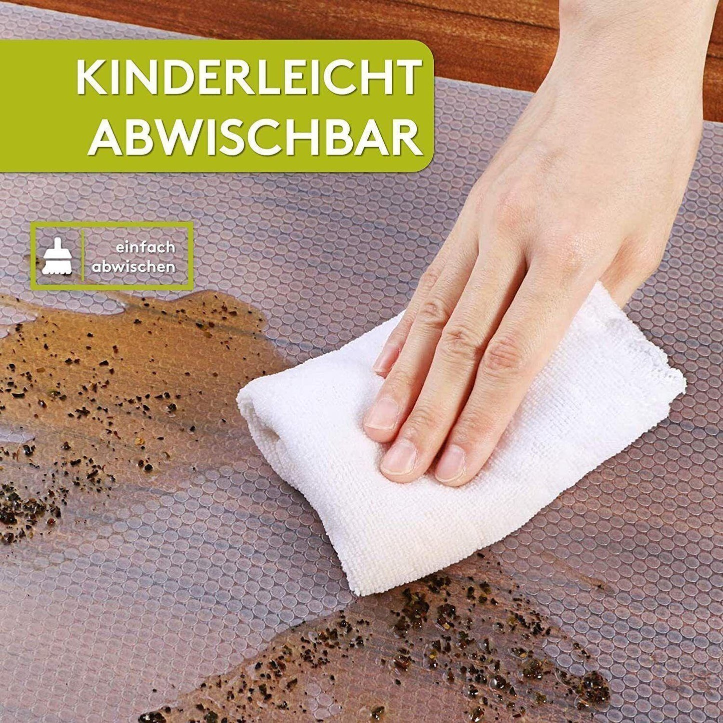 MAVURA Anti-Rutsch Schubladenmatte Folie Schubladeneinlage Kühlschrankmatte