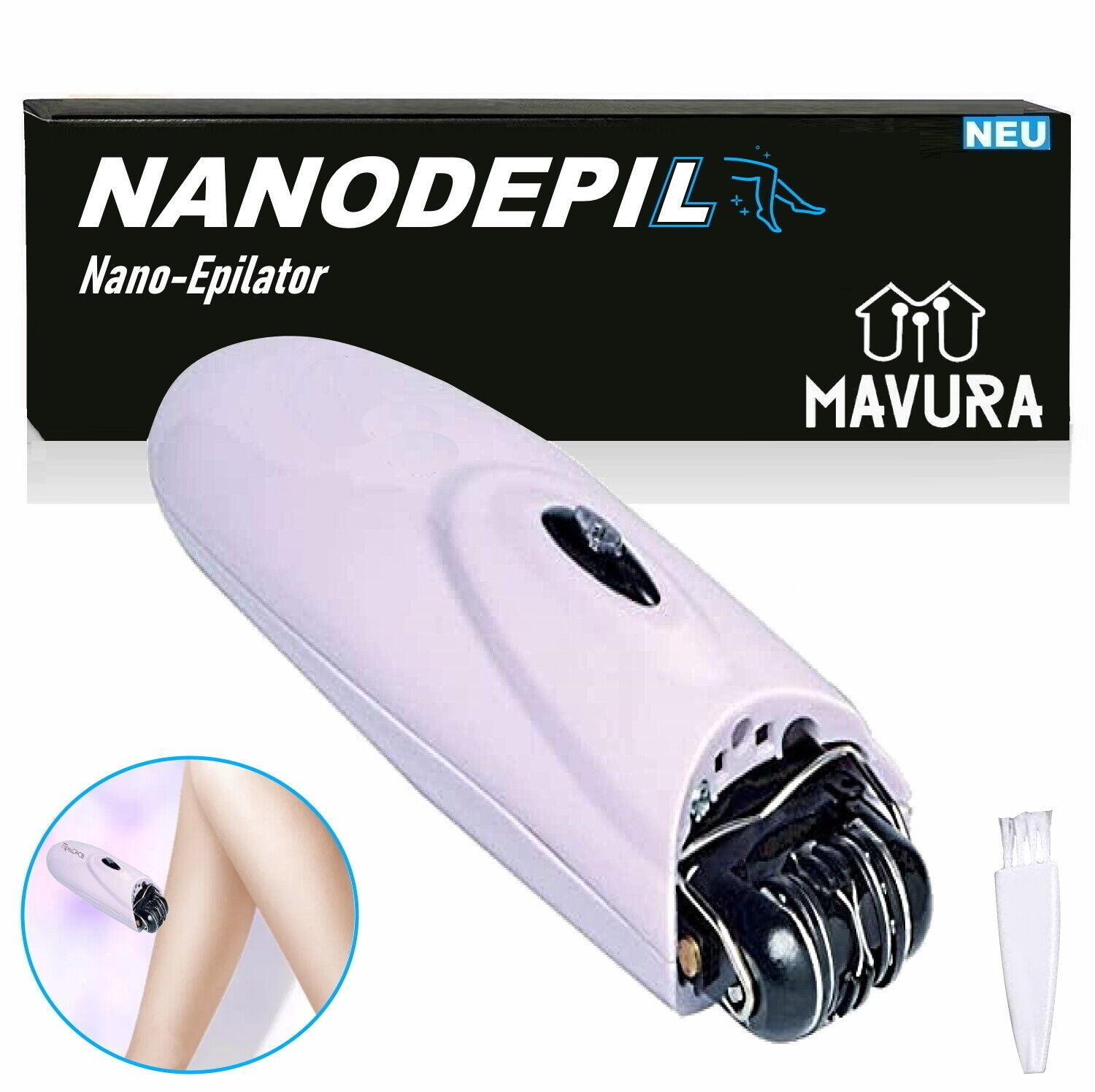 NANODEPIL Nano Epilierer Haarentferner Gesichtsepilierer Mini Rasierer Epilator