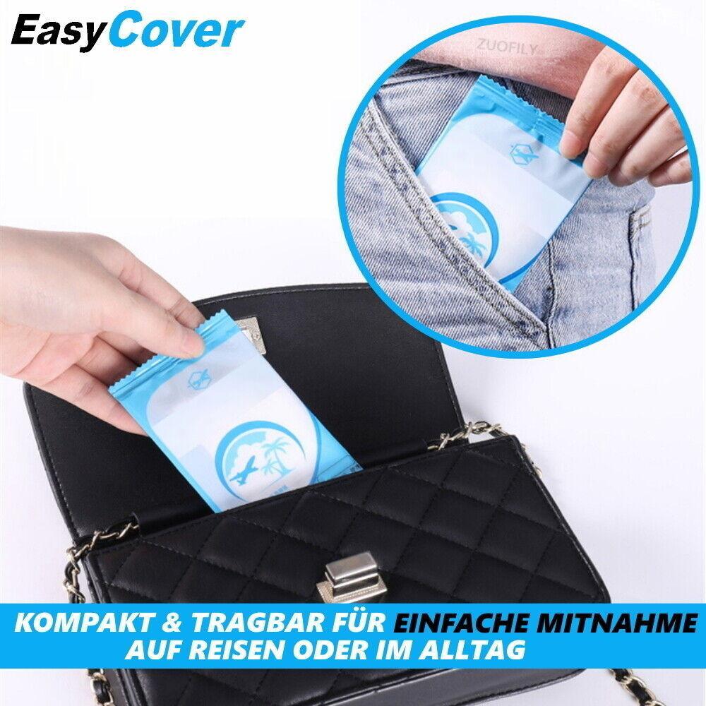 EASYCOVER Einweg Toilettenauflagen Toilettensitzbezug Sitzauflage WC Cover 50er