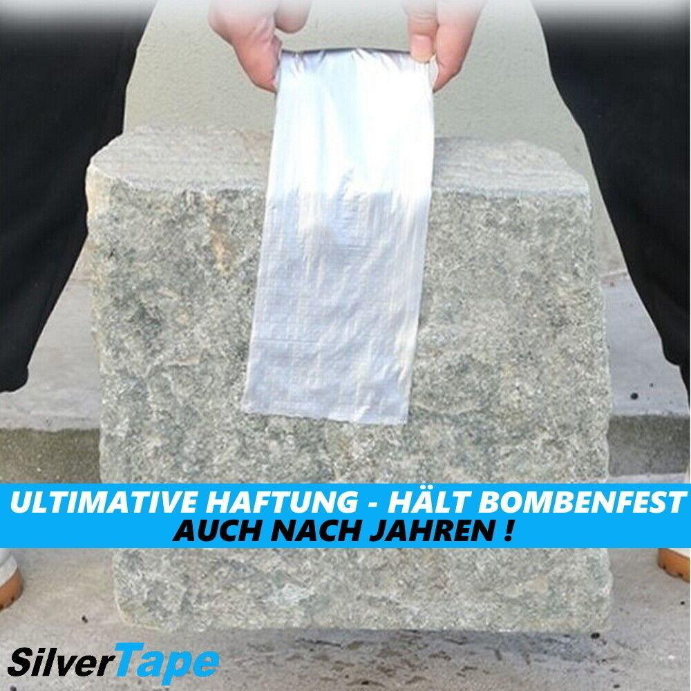 SilverTape Aluminium Tape Alu Klebeband Isolierung hitzebeständig wasserdicht 5m