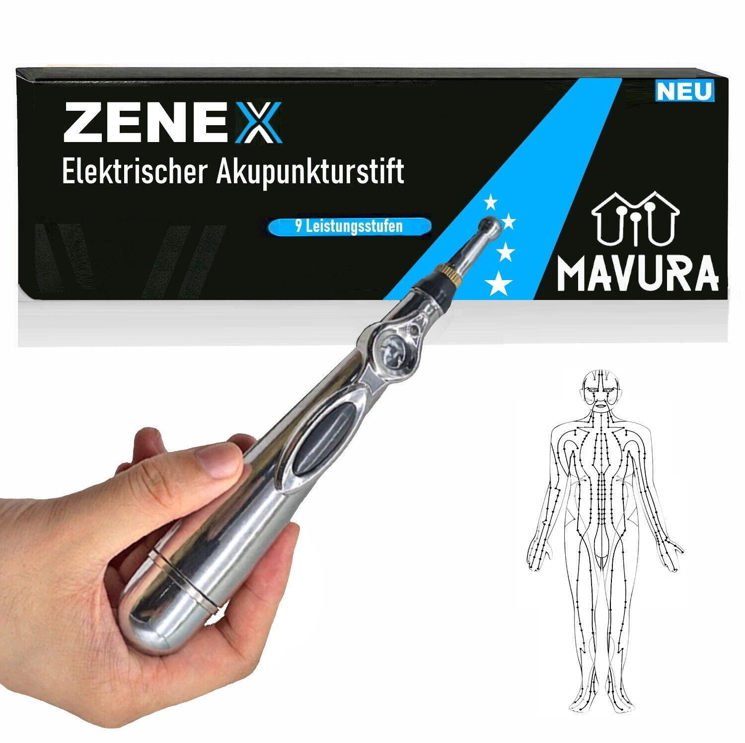 ZENEX Elektrischer Akupunkturstift Puls ACP Elektro Stimulation Massagestift