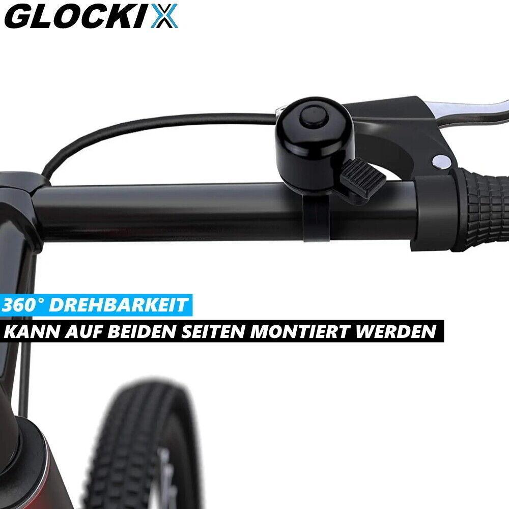 GLOCKIX Fahrrad Klingel Glocke Fahrradklingel Fahrrad Mountainbike Rad Kinder