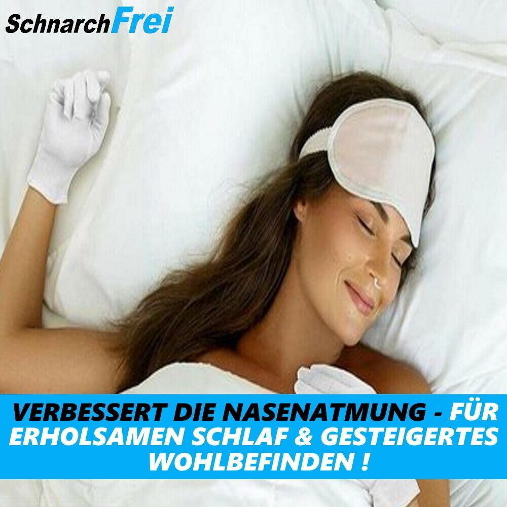 SchnarchFrei Nasenspreizer Set Nasendilatatoren Nasenklammer Schnarchen [8er]