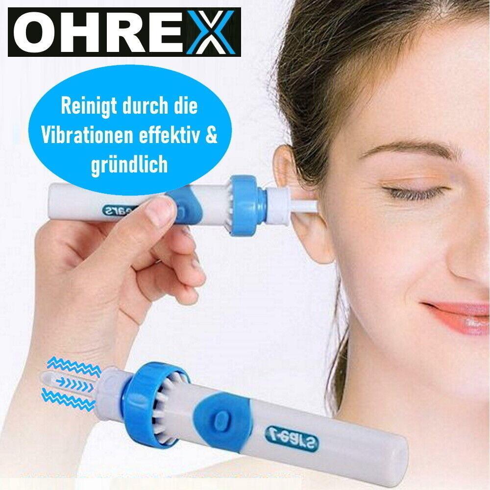 OHREX Elektrischer Ohrenschmalz Entferner Ohrenreiniger Ohrenschmalzentferner