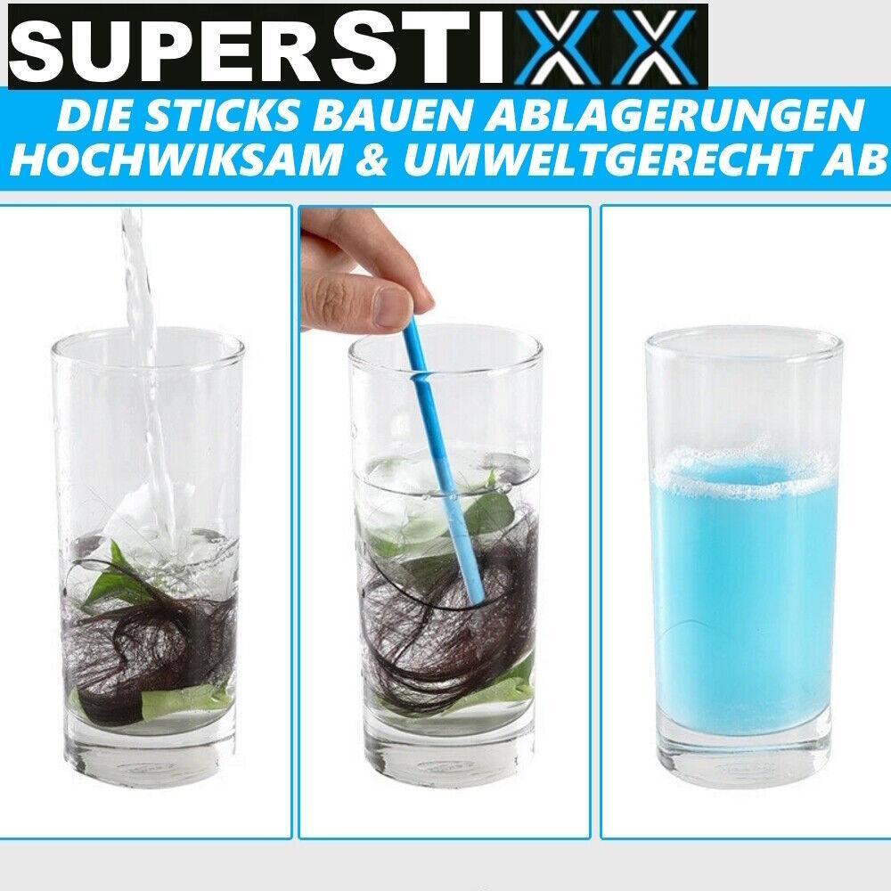 SUPERSTIXX ABFLUSSREINIGER ROHRREINIGER ROHRFREI STICKS - [XXL-SET] - 24STK