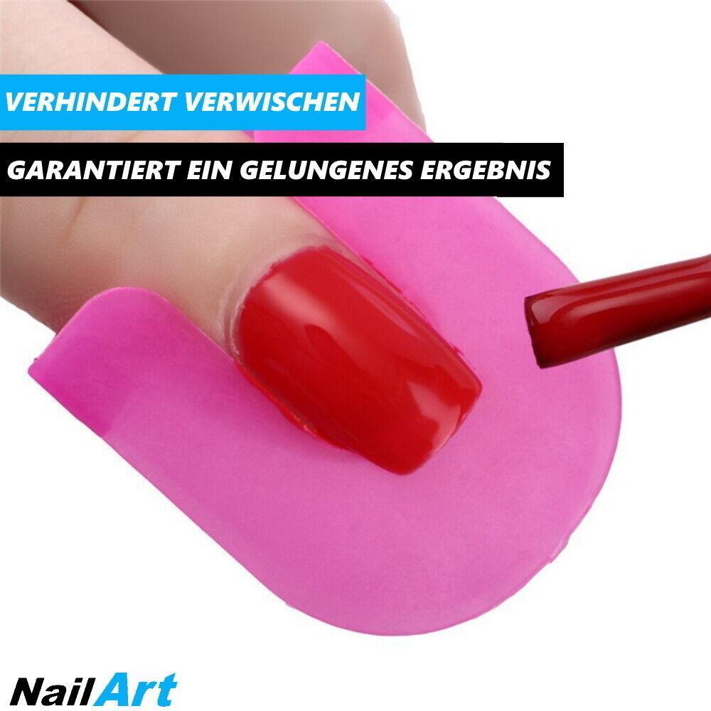 NailArt Nagellack Schablone Lackierhilfe Muster Nagelstempel wiederverwendbar