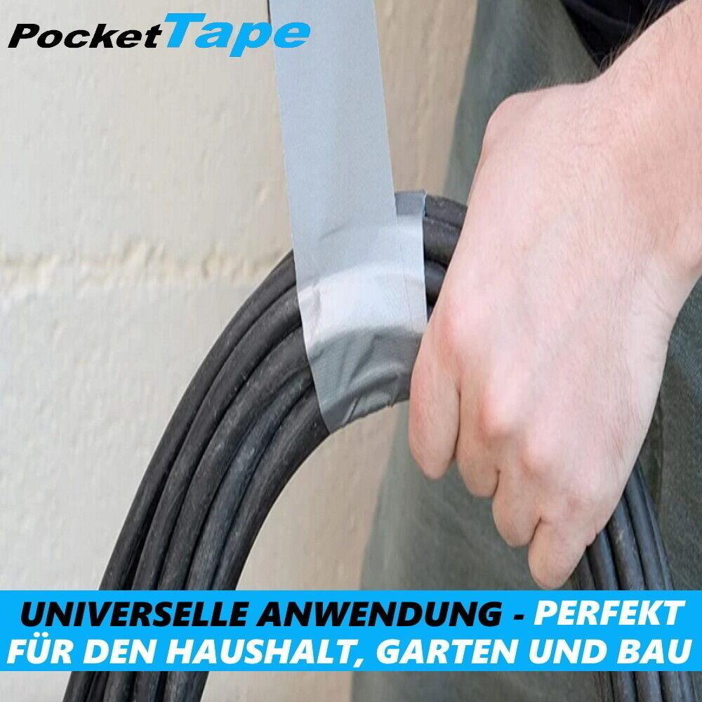 PocketTape Panzertape Panzerband Gewebeband Ducttape Reparaturband Gaffa Gaffer