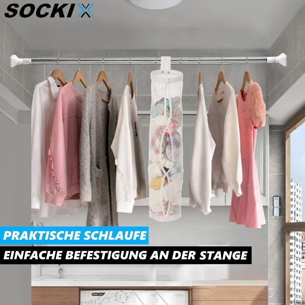 SOCKIX Hänge Organizer Hängeaufbewahrung Hängeregal Socken Unterwäsche