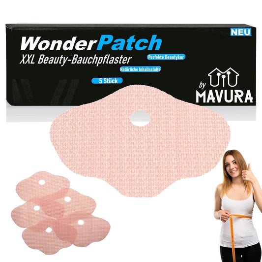 WonderPatch Mymi Beauty Wellness XXL Bauchpflaster Set Wonder Patch 5 Stück