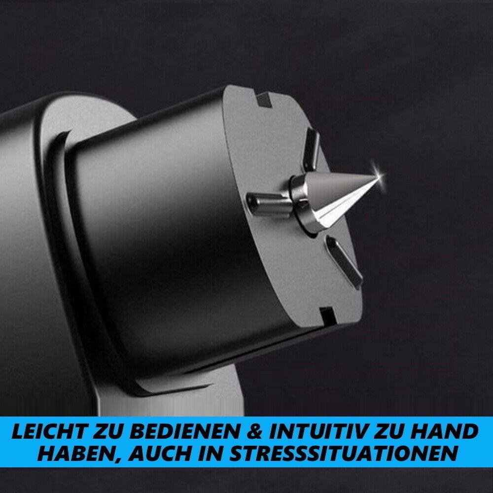 MagicSafe Notfallhammer Rettungswerkzeug mit Gurtschneider Glashammer Autohammer