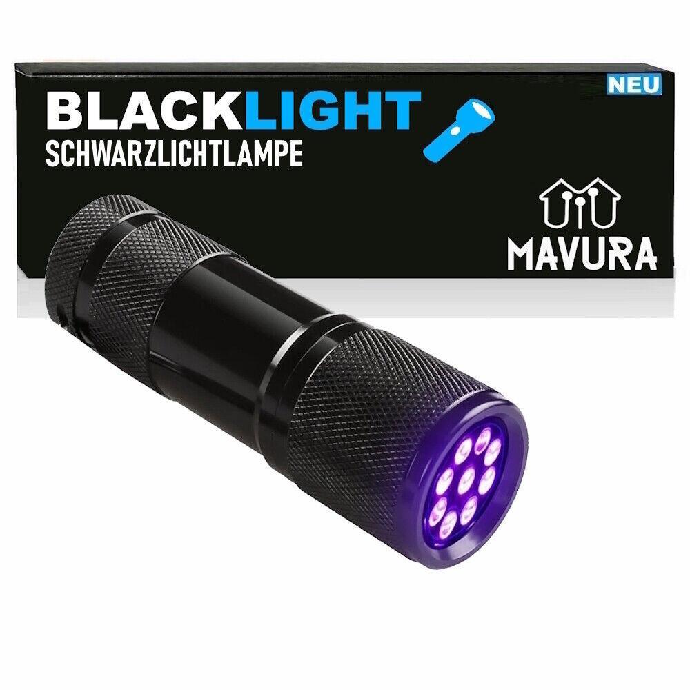 BLACKLIGHT Schwarzlicht Taschenlampe UV Schwarzlichttaschenlampe Ultraviolett