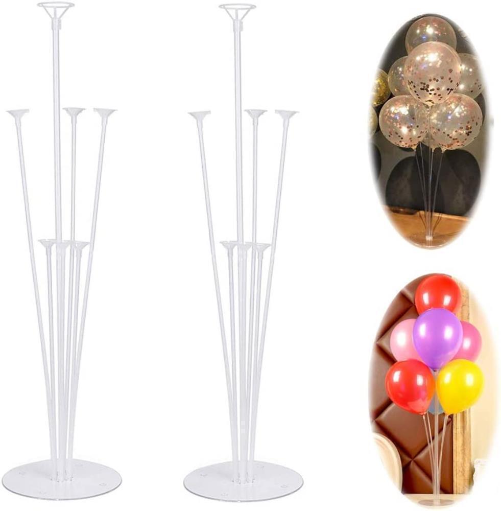 Ballonständer Halter Ballon Ständer Luftballons Hochzeit Deko groß rund 70cm 2er