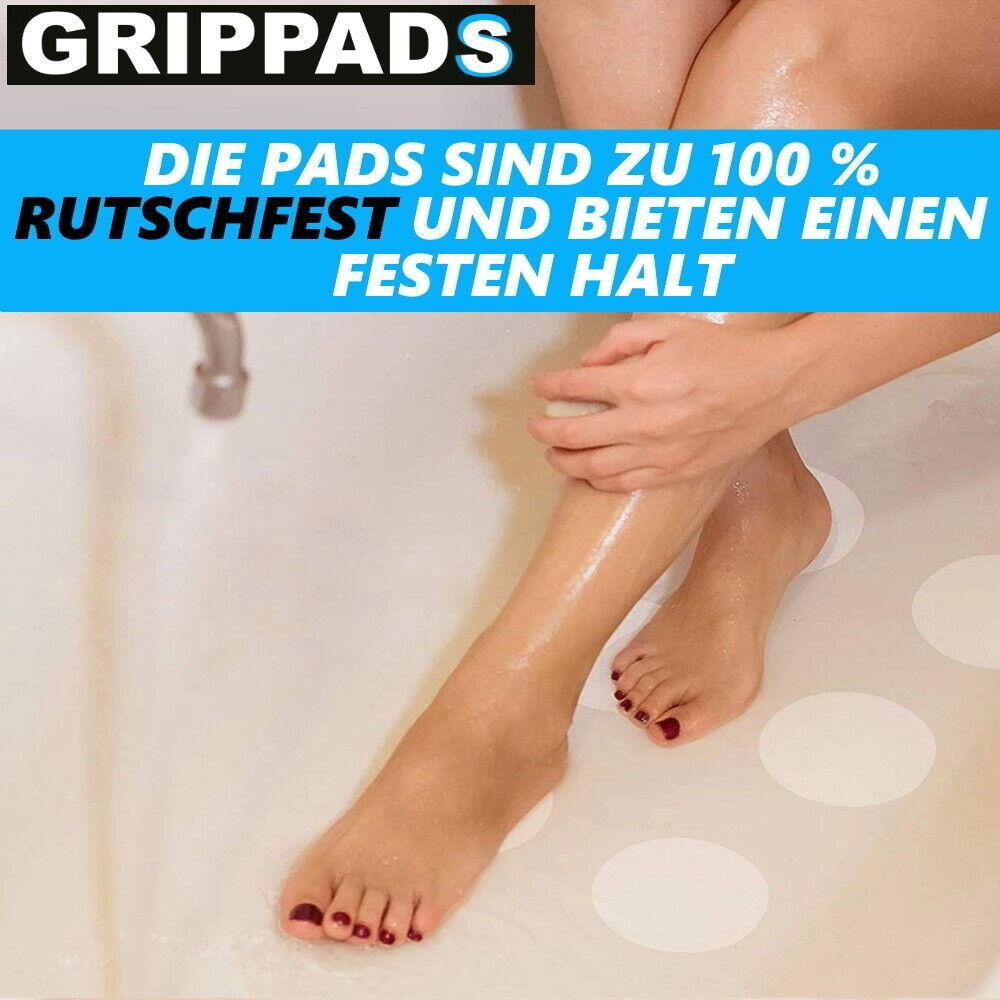 GRIPPADS Anti-Rutsch Aufkleber Badewanne Dusche XXL Sticker Streifen Pads 18x