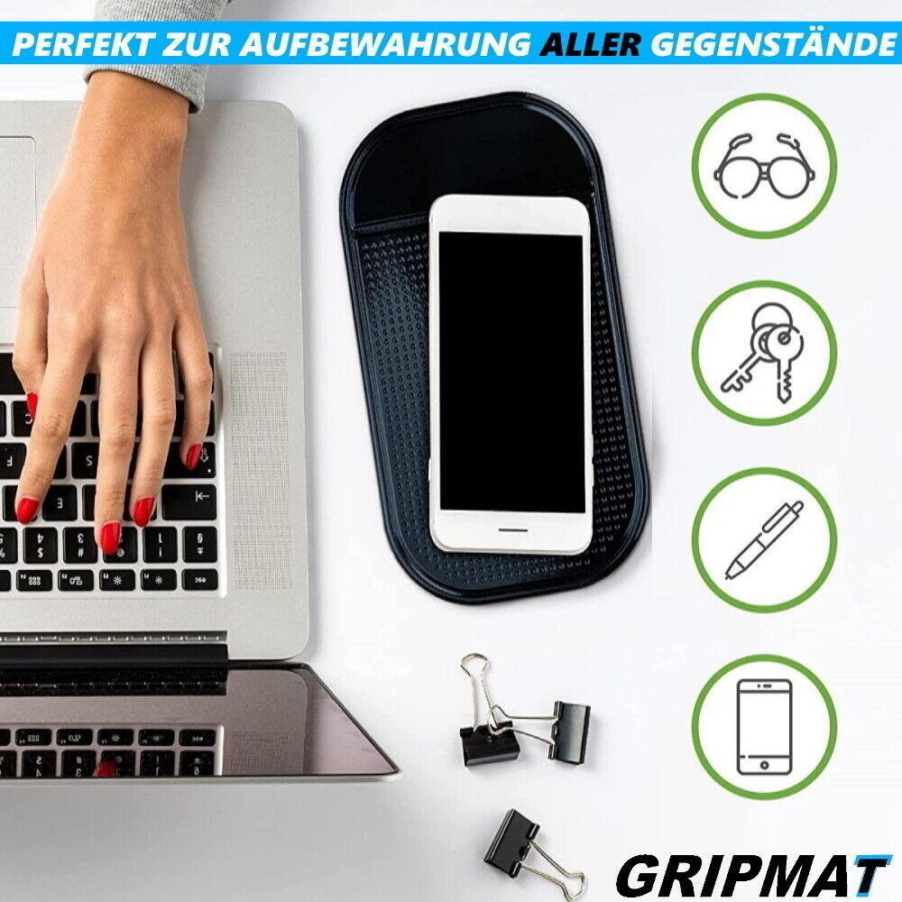 GRIPMAT Halterung Antirutschmatte Auto Anti Rutsch Matte Handy Halter [2Stk]