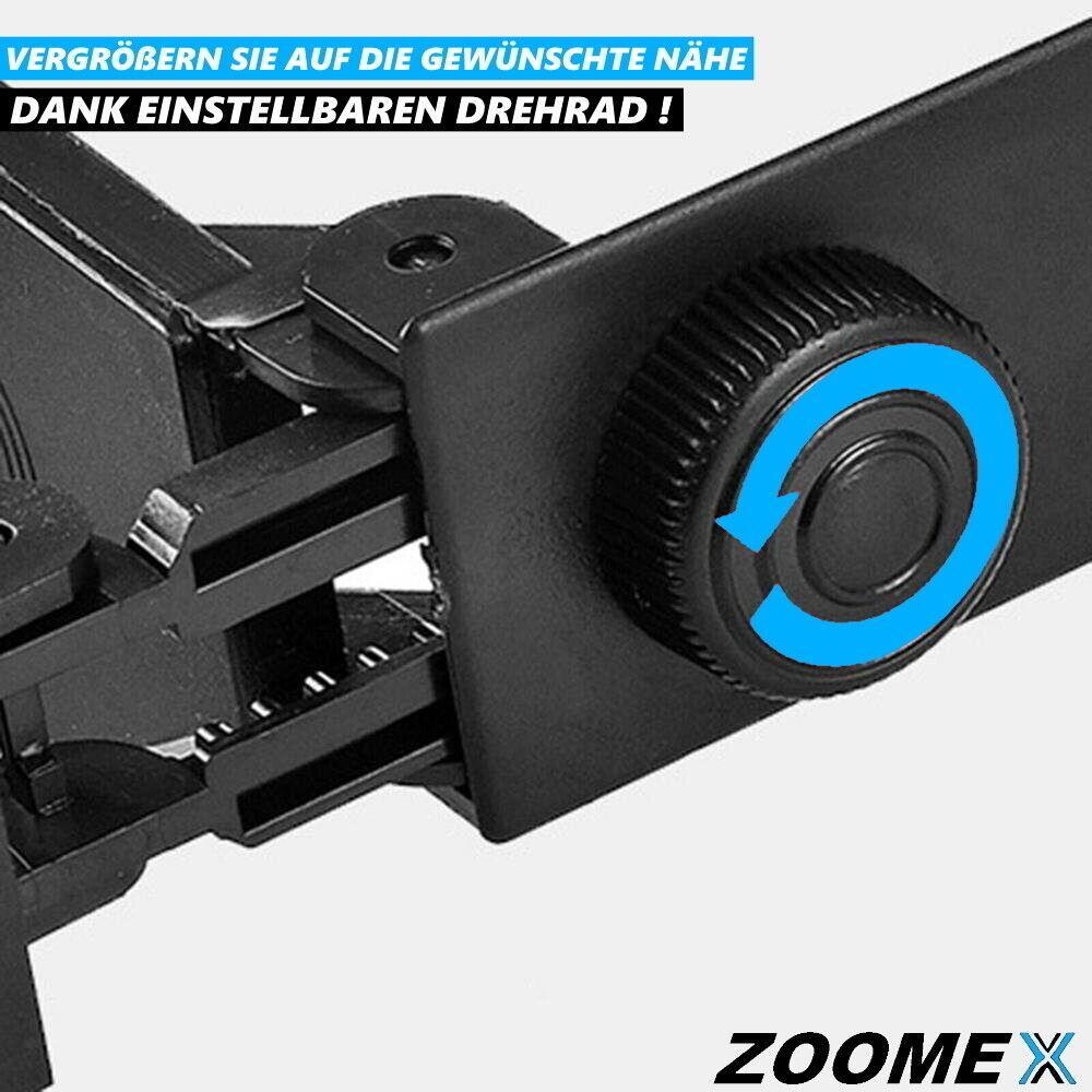 ZOOMEX Fernglas Brille Feldstecher Lupe Teleskop Angeln Jagd 400% Vergrößerung