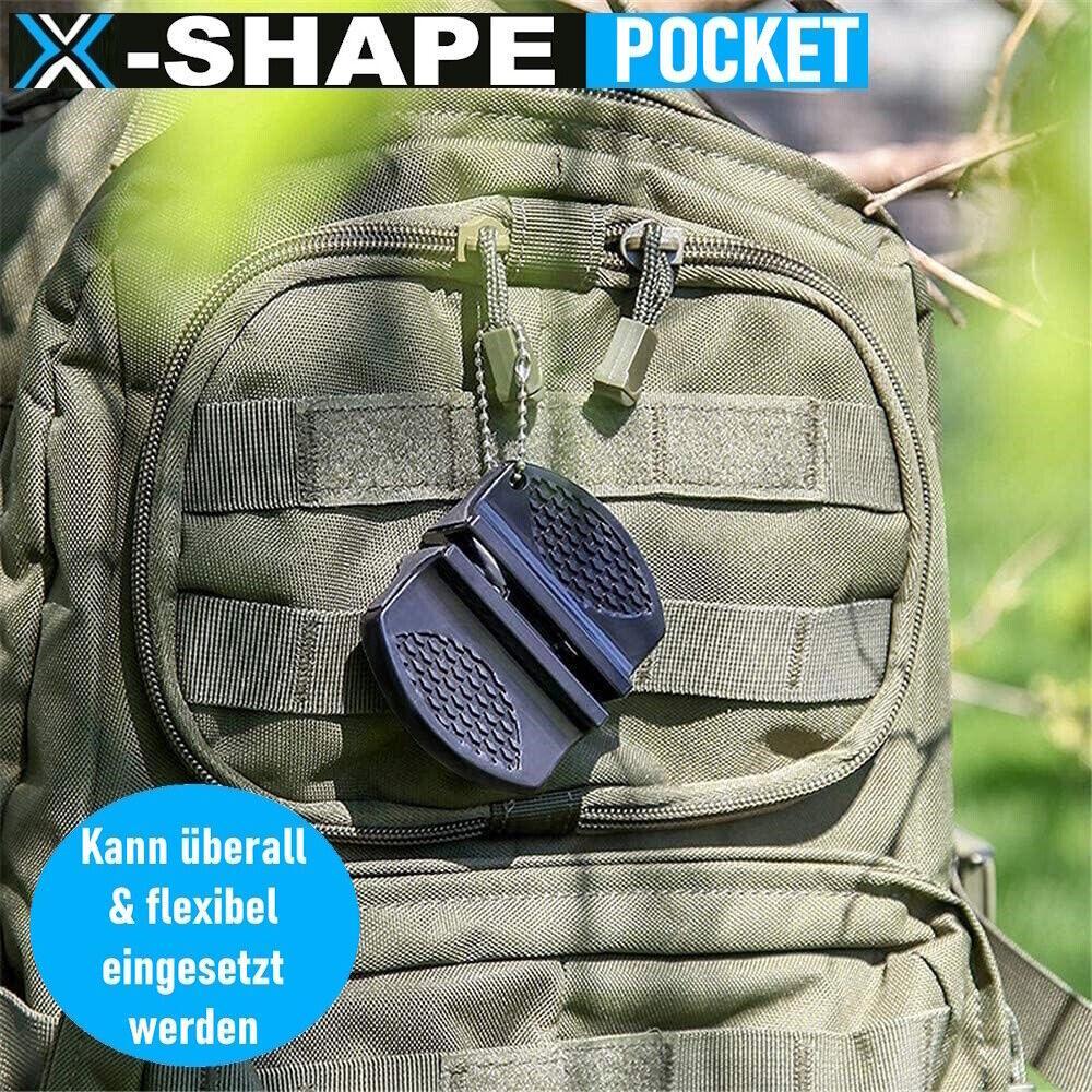 X-SHAPE POCKET Profi Messerschärfer Messerschleifgerät Messer Schärfen Sharper