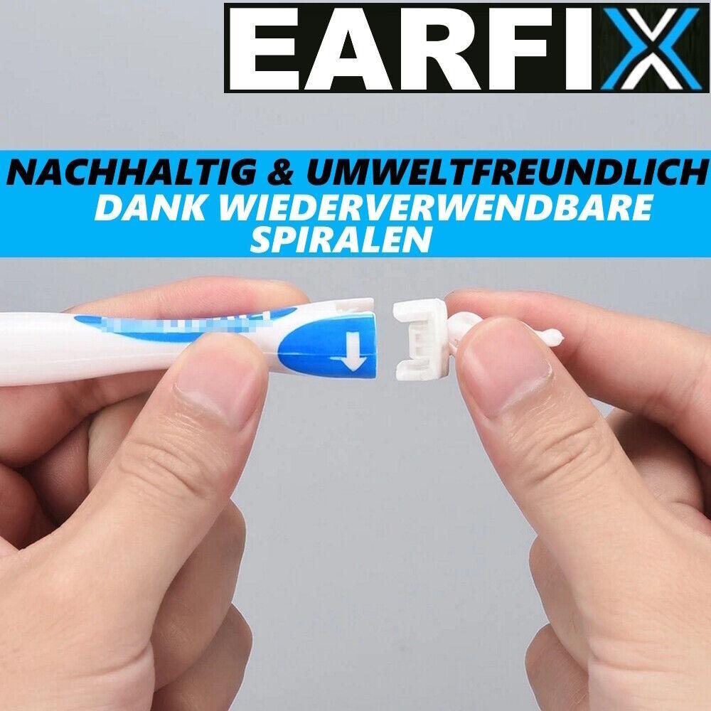 EARFIX Ohrenschmalz Entferner Ohrenreiniger Spirale Ohrreiniger Silikon