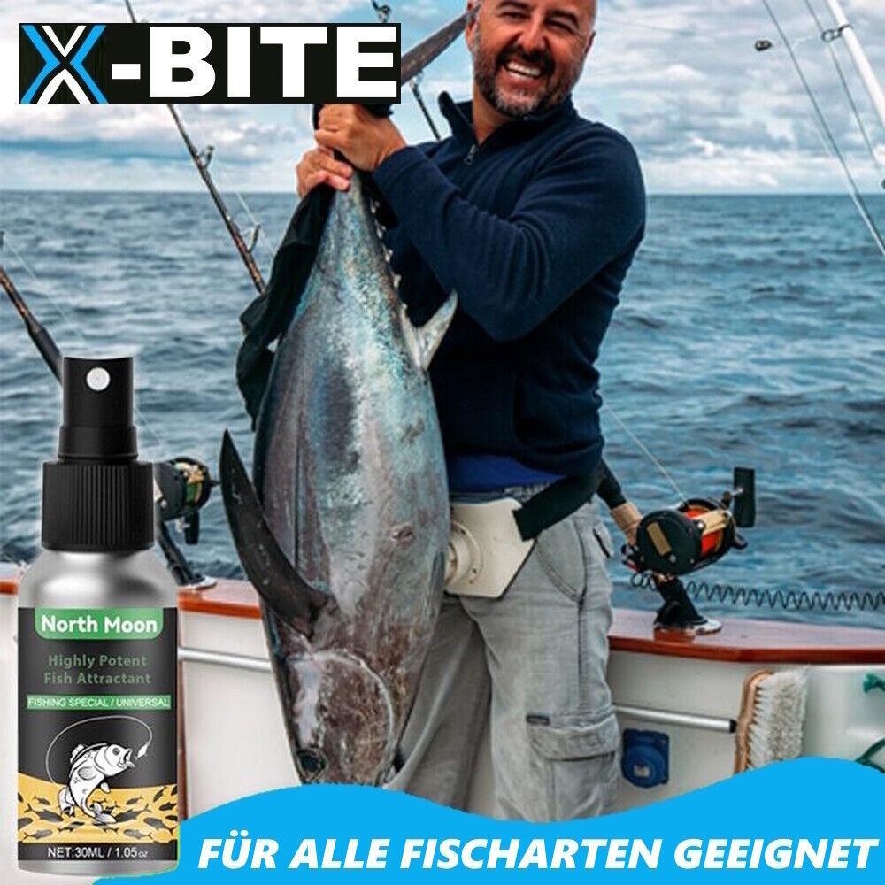 X-BITE Köderspray Fisch Lockstoff Spray Fischköder Lockmittel alle Fischarten