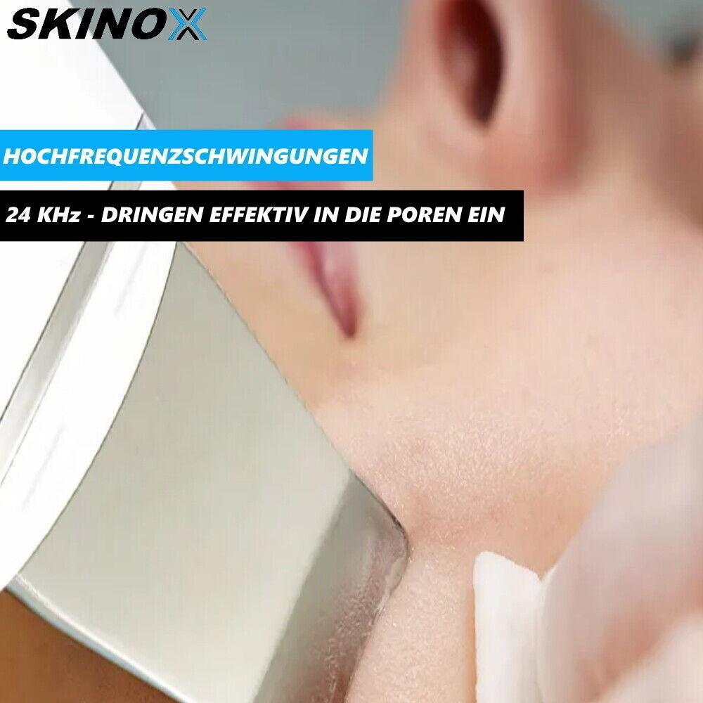 SKINOX Ultraschall Hautreiniger Gesichtsreinigungsbürste Gesichtsreiniger Bürste
