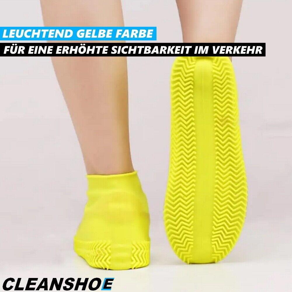 CLEANSHOE Schuhschoner Schuhüberzieher Silikonüberschuhe wasserdichte Überzieher