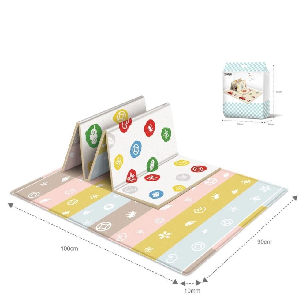 Faltbare wasserdichte Baby Spielmatte 177x63 cm für Reise und Zuhause DE.