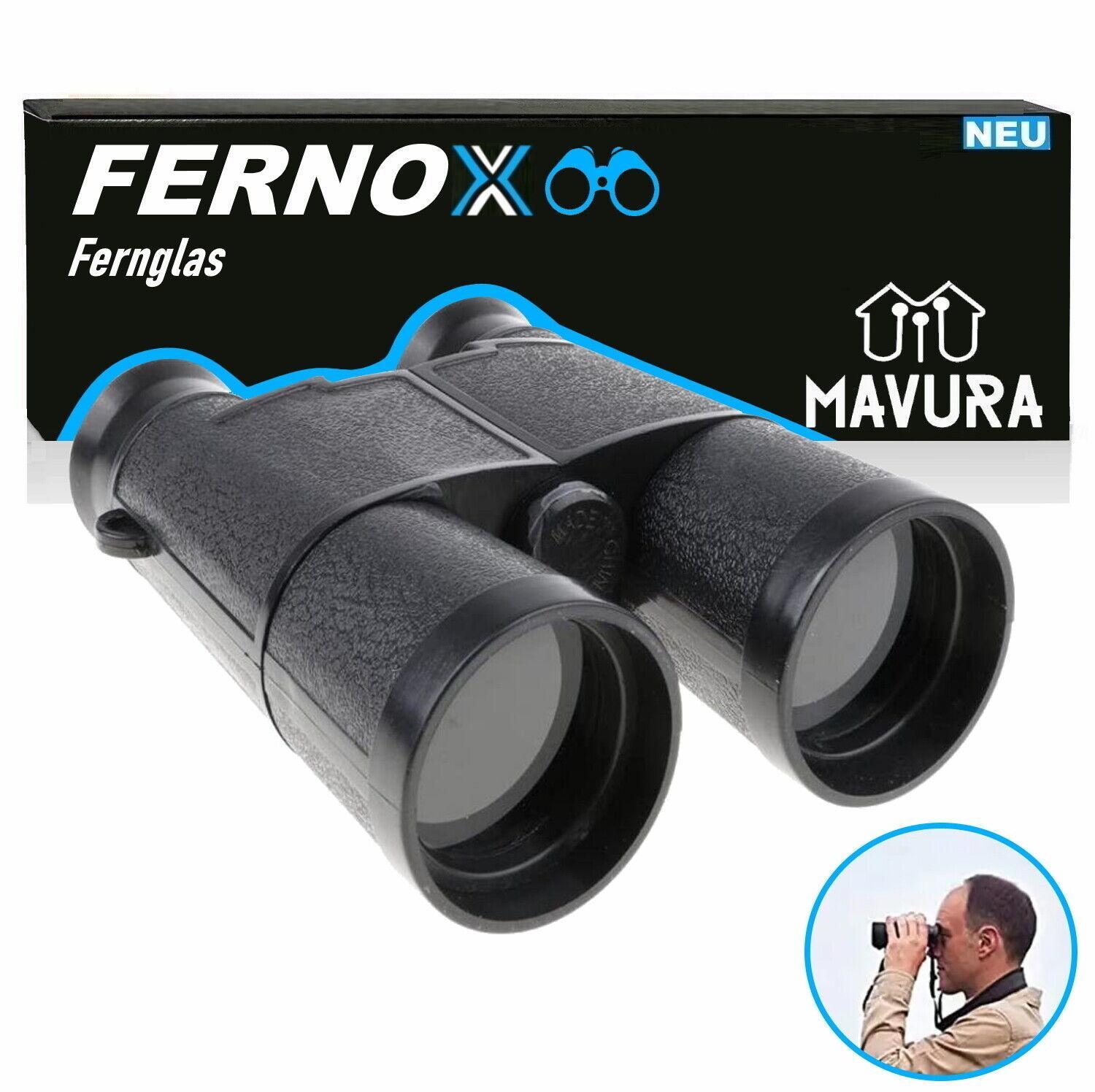 FERNOX Fernglas Binocular Feldstecher 6X35 Kinder Erwachsene Wasserdicht Kompakt