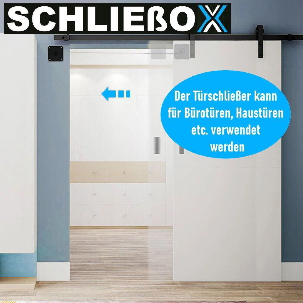 SCHLIEßOX automatischer Türschließer Mini Türzieher Selbstzug innen außen